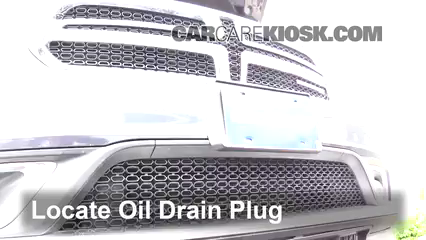 2014 Dodge Durango SXT 3.6L V6 FlexFuel Oil Change Oil and Oil Filter